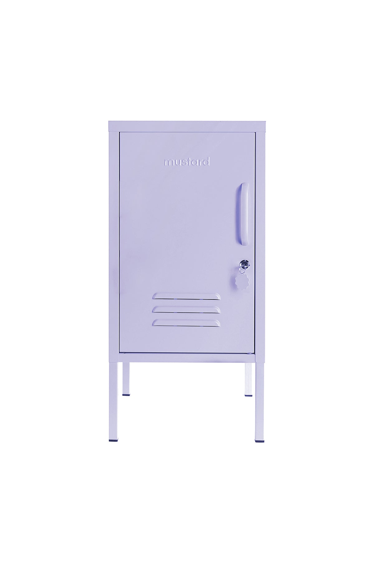 Mustard Made Metal Locker Shorty Lilac Colour Left Opening