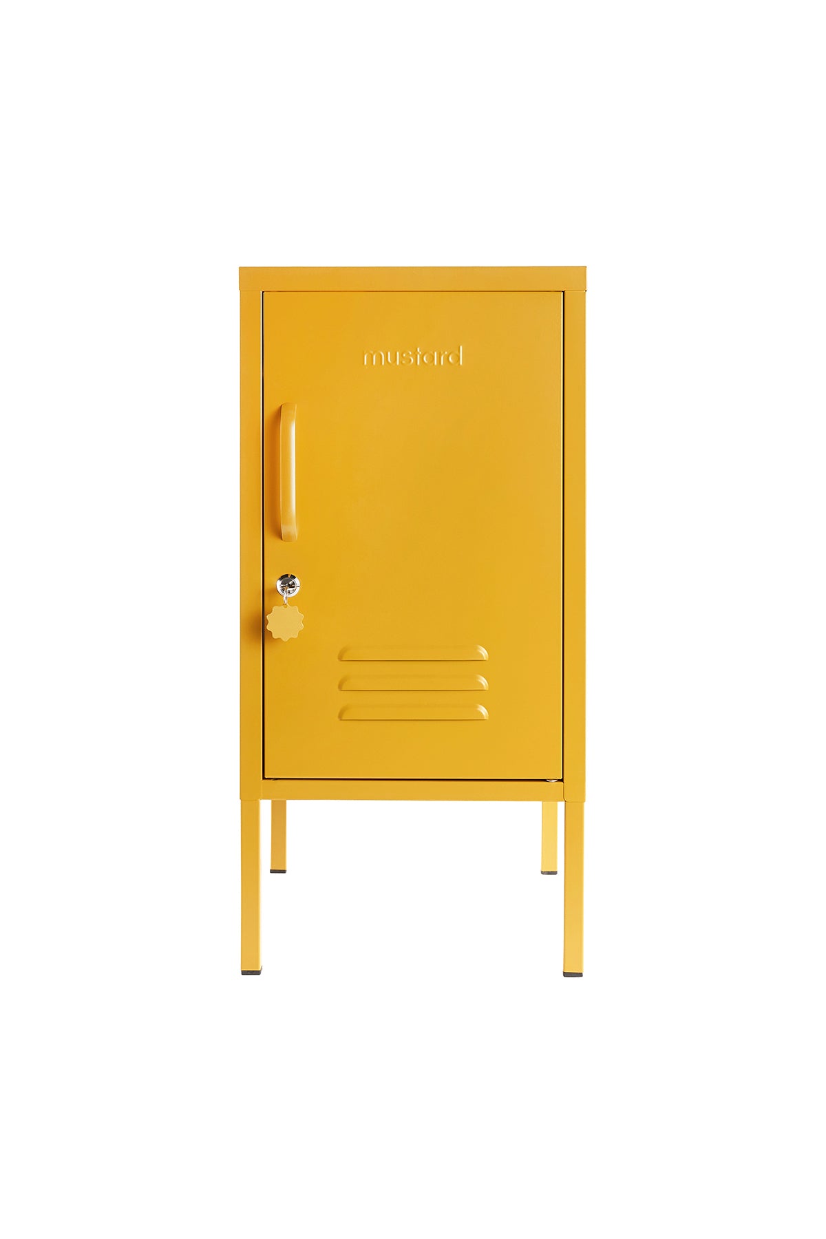 Mustard Made Metal Locker Shorty Mustard yellow colour Right Opening