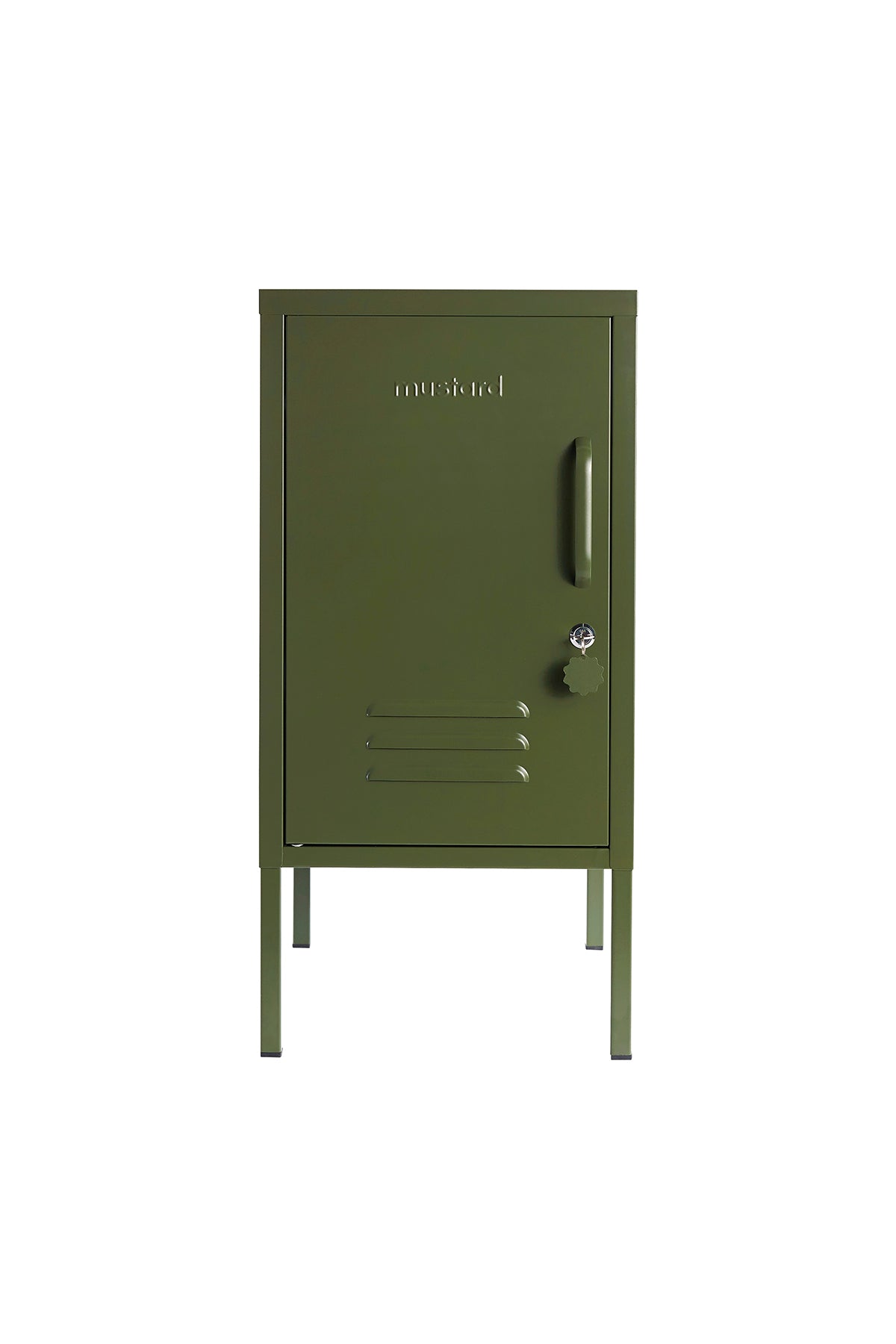 Mustard Made Metal Locker Shorty Olive green colour Left Opening