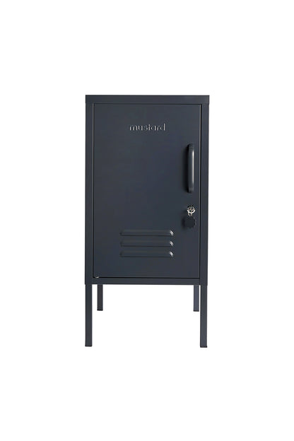 Mustard Made Metal Locker Shorty Slate grey colour Left Opening