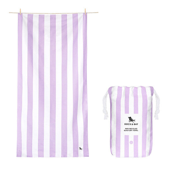 Dock & Bay Quick Dry Towel - Lombok Lilac