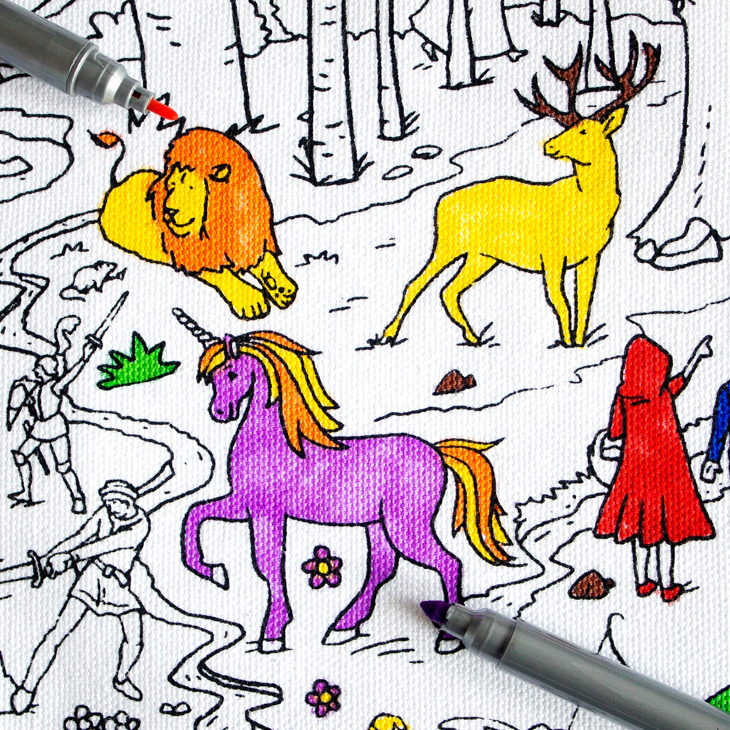 Fairytales and Legends Colouring Placemat