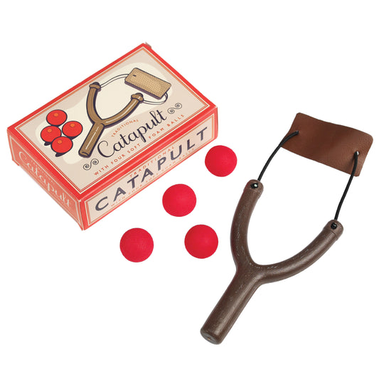 Catapult Toy with foam balls