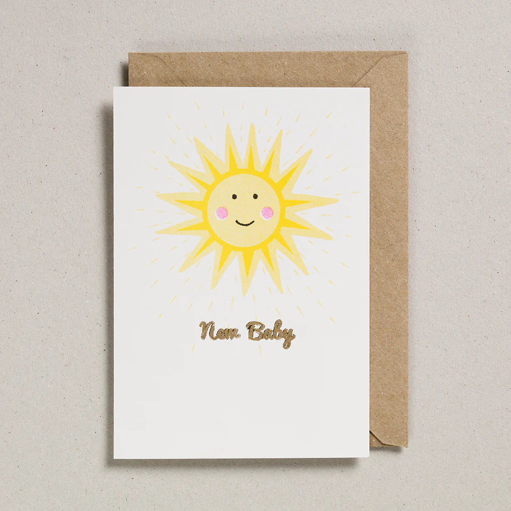 New Baby Card Sunshine