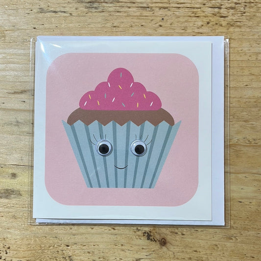 Cath Cupcake Greetings Card