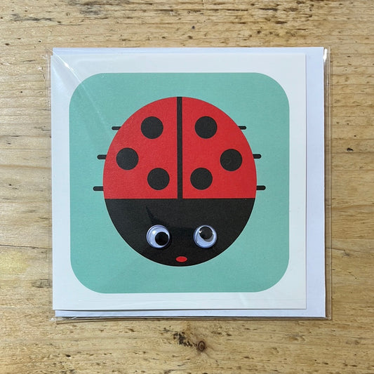 Lisbeth Ladybird Greetings Card