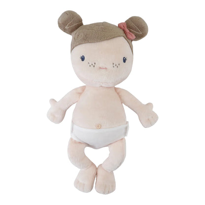 Little Dutch Baby Rosa comes with a velcro nappy so children can change their baby