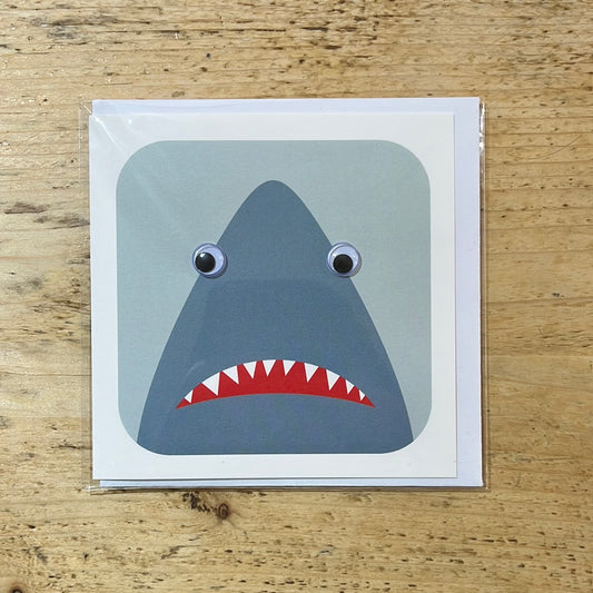 Sherman Shark Greetings Card