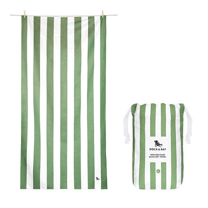 Dock & Bay Quick Dry Towel - Cayman Khaki