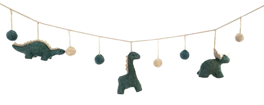 Fiona Walker Felt Dinosaur Garland