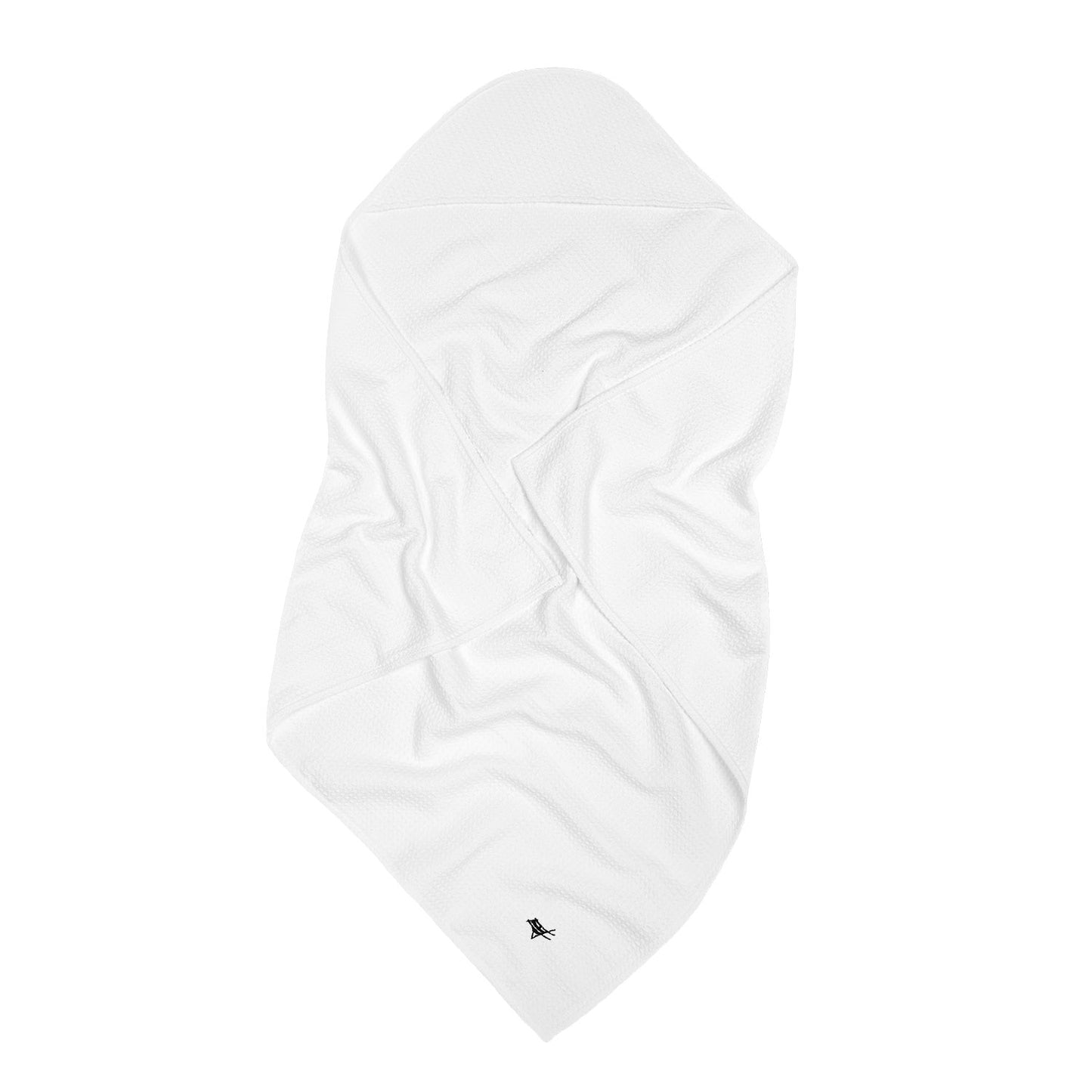 dock and bay white hooded baby towel