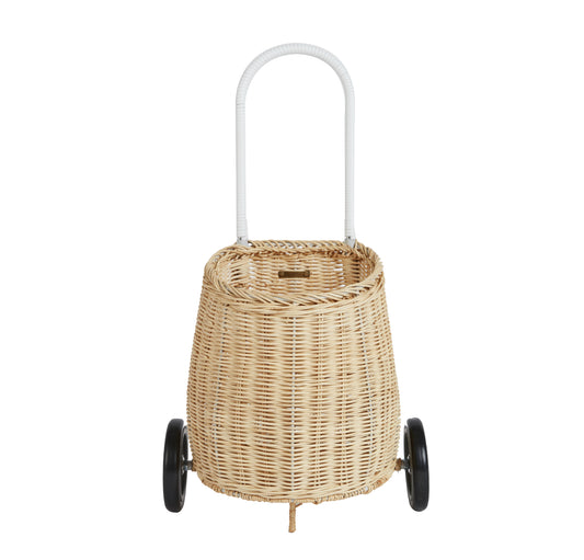 Rattan Luggy Basket Straw