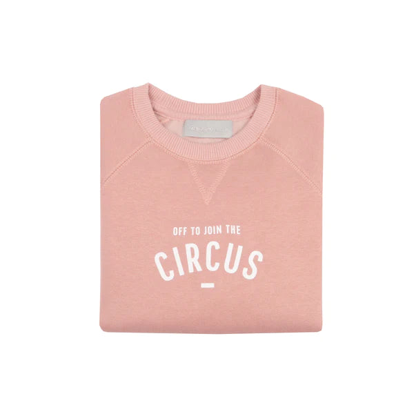 Faded Blush ‘Off To Join The Circus’ Sweatshirt