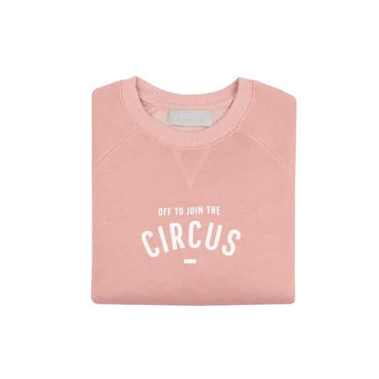 Faded Blush ‘Off To Join The Circus’ Sweatshirt