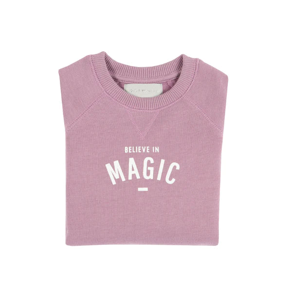 Violet ‘Believe In Magic’ Sweatshirt