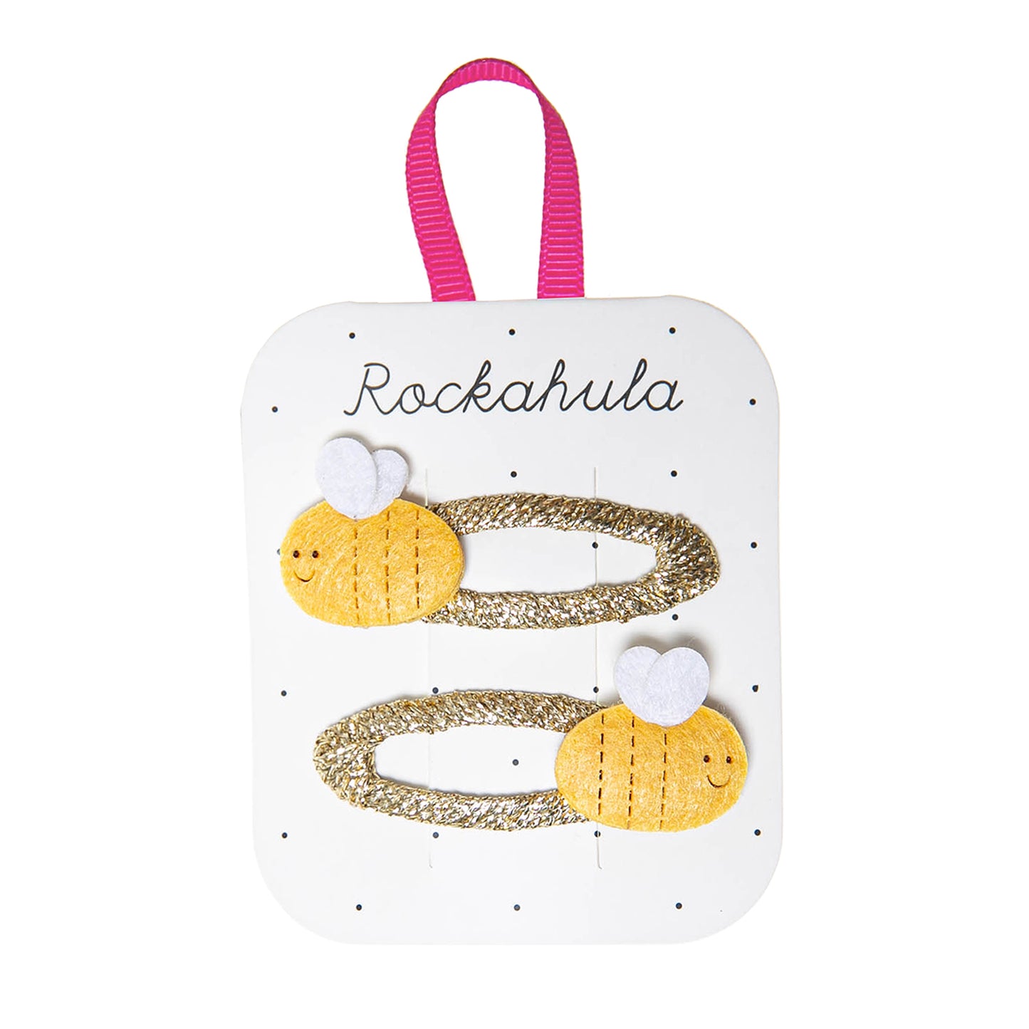 Bumble bee hair clips from Rockahula