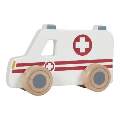 Little Dutch Wooden Emergency Vehicles
