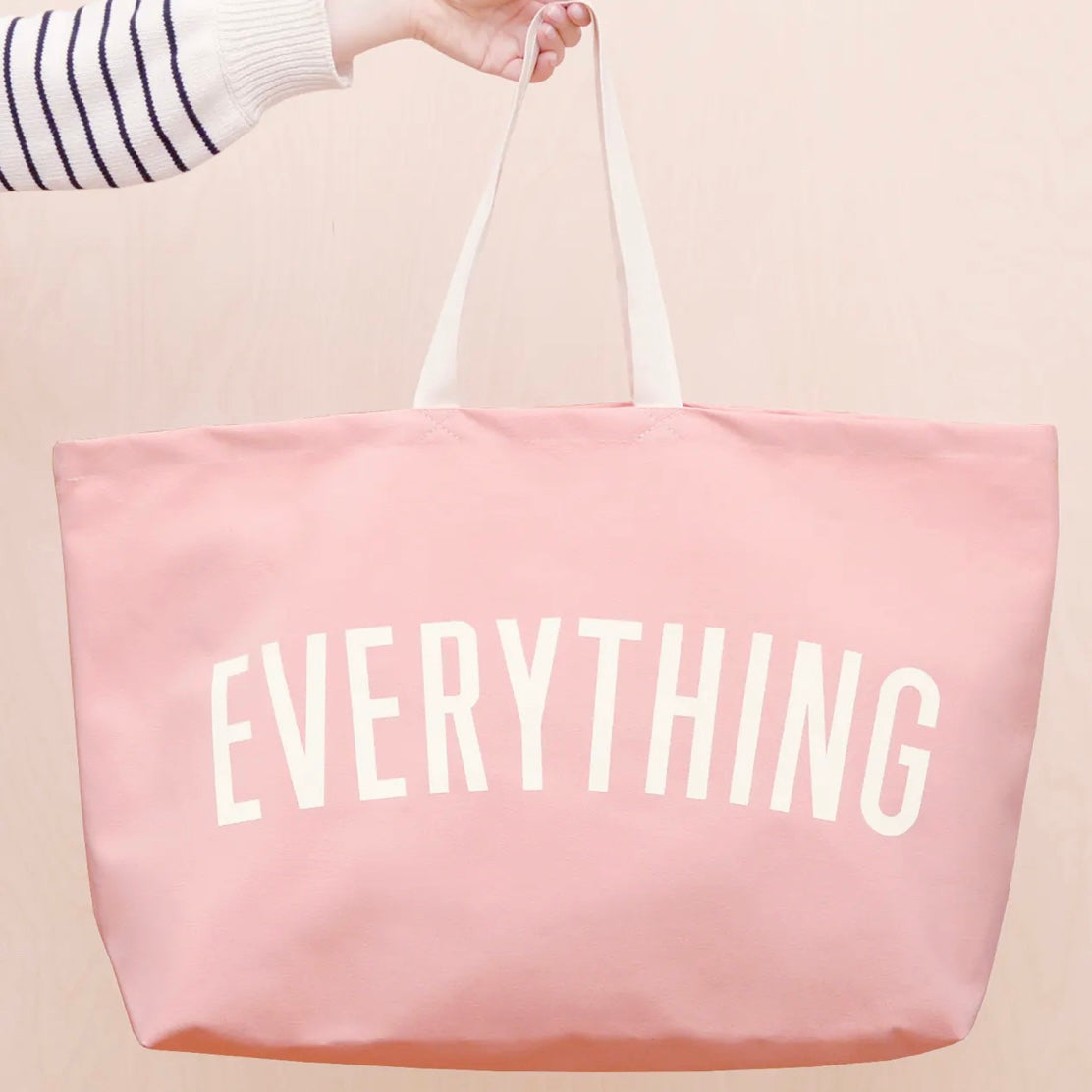 Everything - Pink Tote Bag