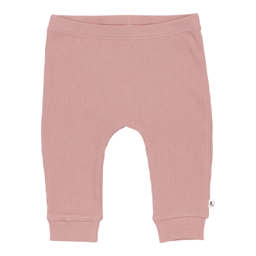 Little Dutch Ribbed Baby Trousers (Dark Pink)