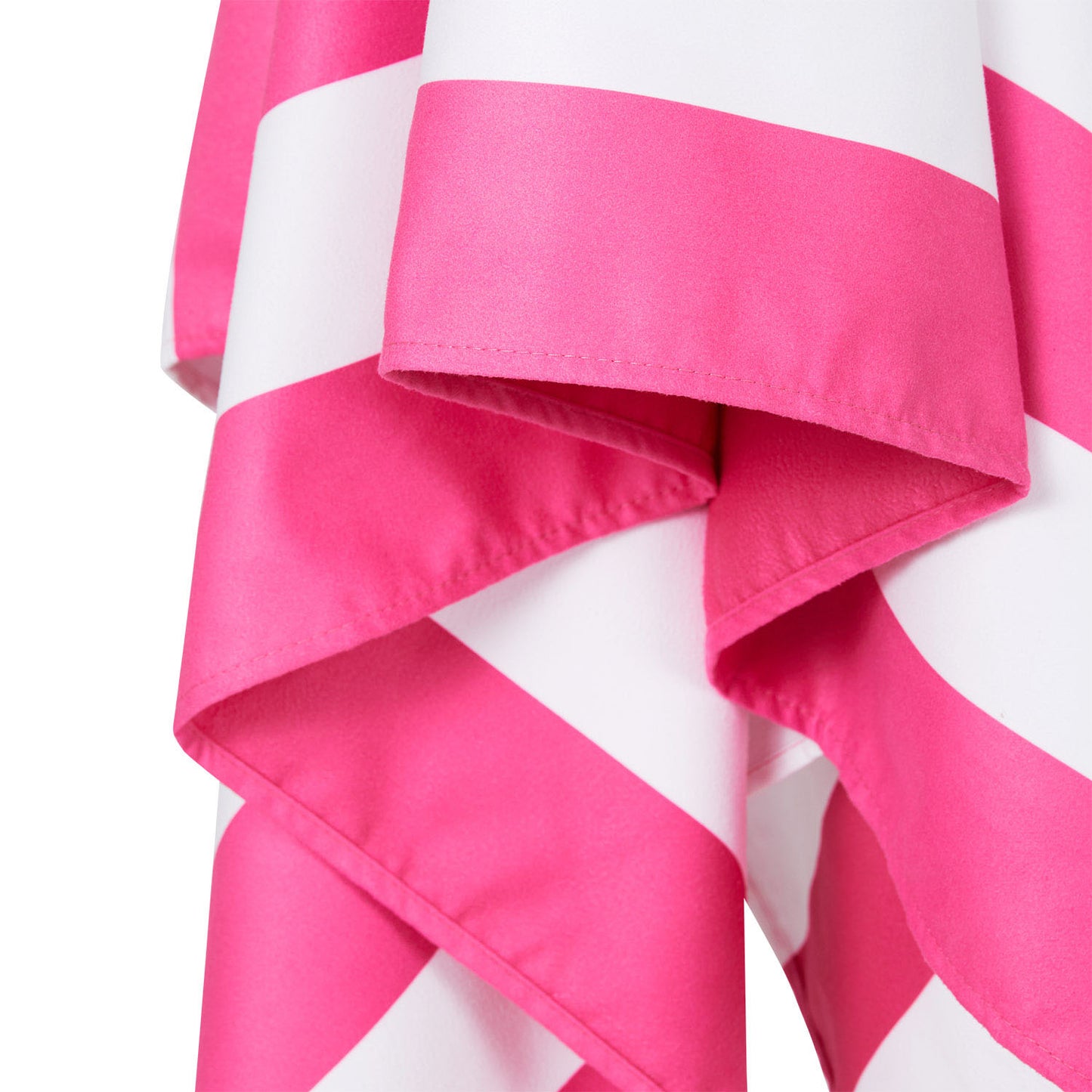 phi phi pink striped cabana towel from dock and bay