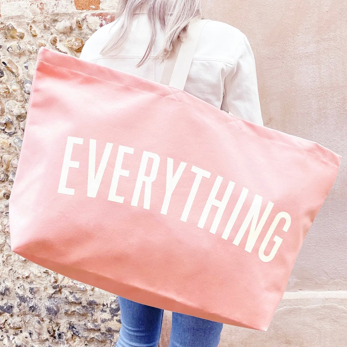 Everything - Pink Tote Bag