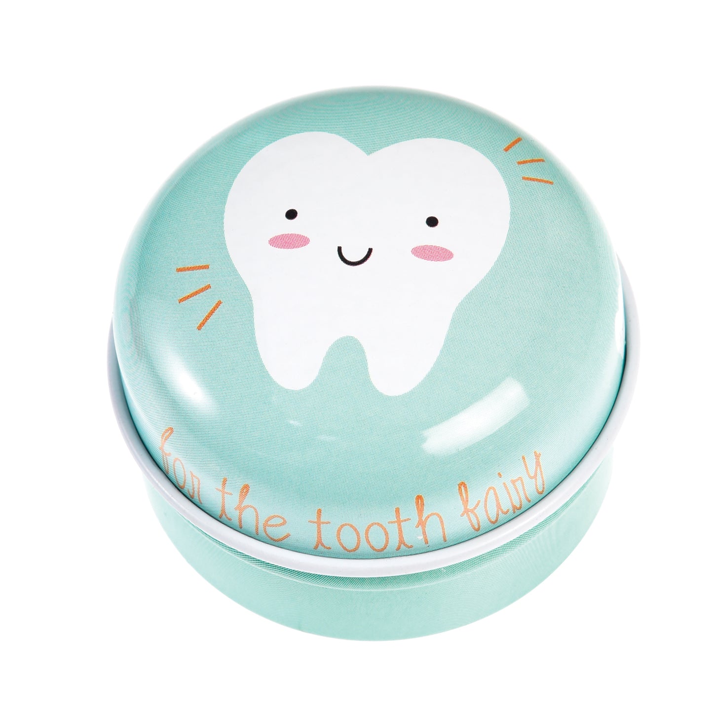 Tooth Fairy Tin - Duck Egg Blue