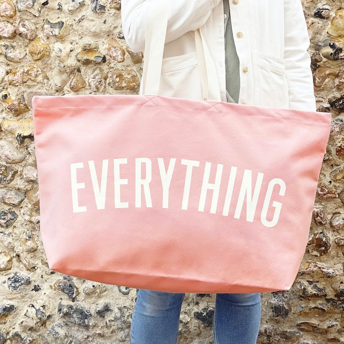 Everything - Pink Tote Bag