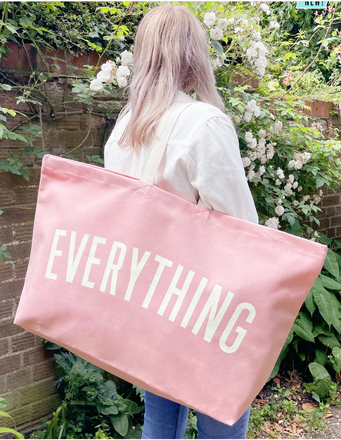 Everything - Pink Tote Bag