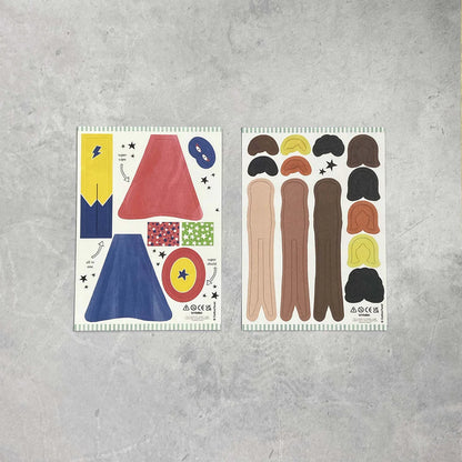 Make Your Own Super Hero Peg Doll