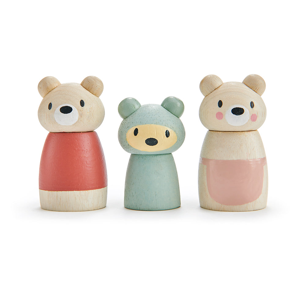 Wooden Bear Tales Family by Tenderleaf Toys