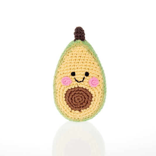 Friendly Avocado Rattle