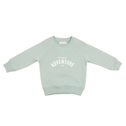 Sage ‘Let’s Have An Adventure’ Sweatshirt